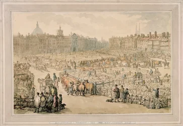 Smithfield Market, 1810